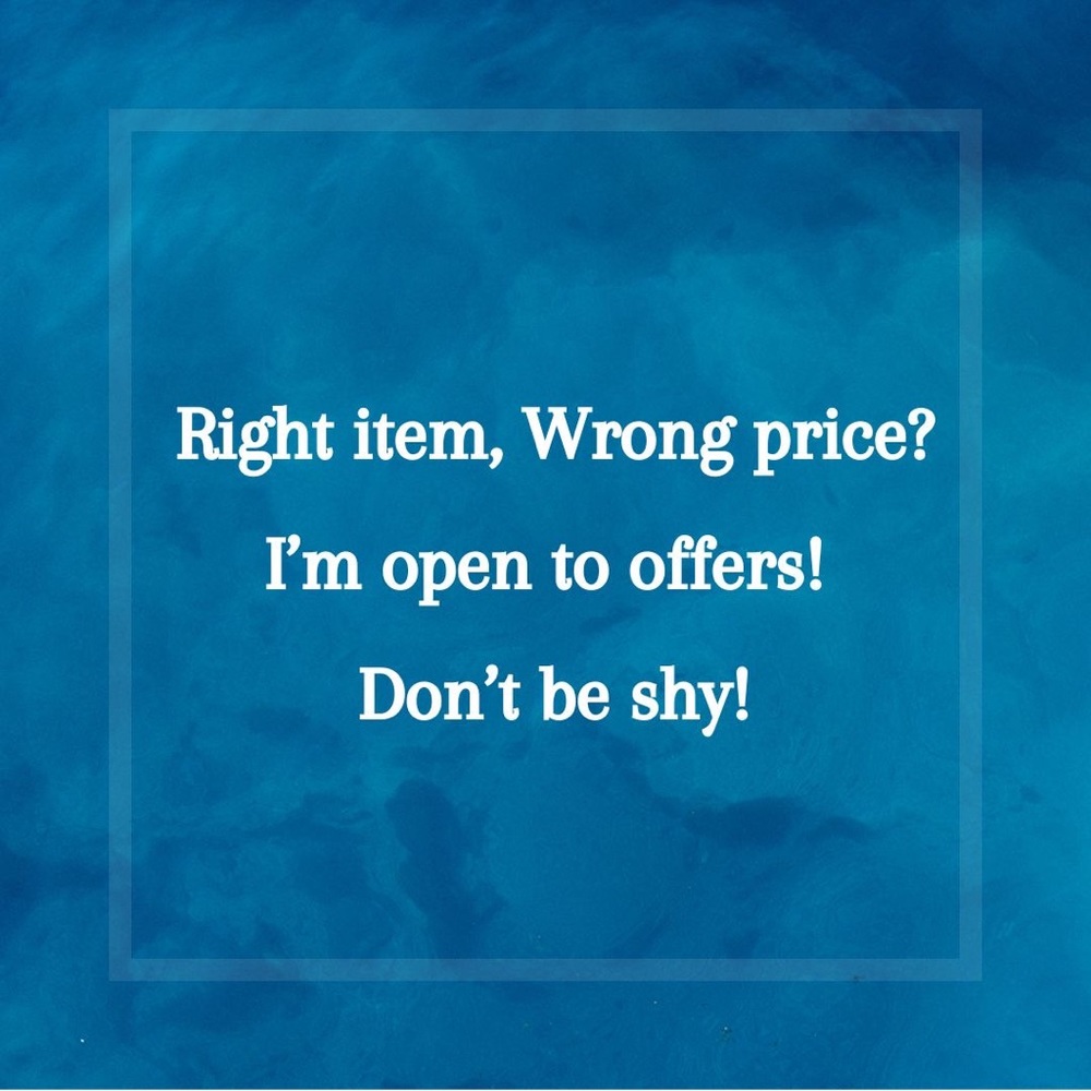 Open to offers!